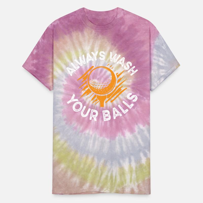 Always Wash Your Balls Sport Golfing Golfer Golf