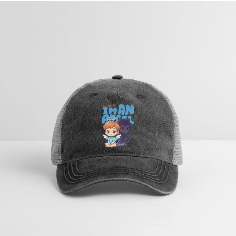 Angel and Demon Cartoon Clash Design