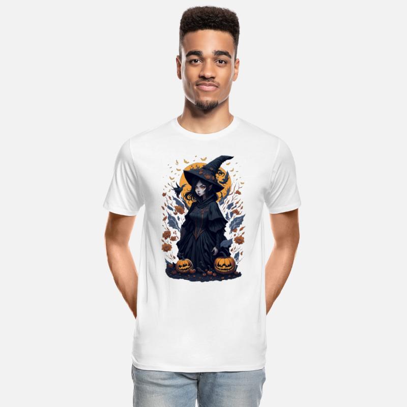 Bewitching Night: Halloween Black Witch