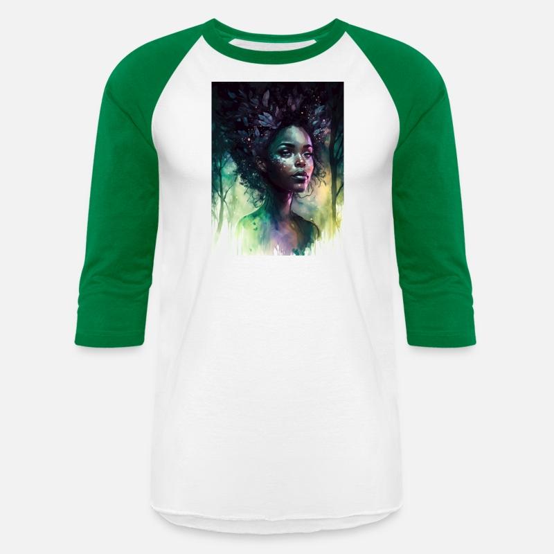 Black Nature Goddess - African American, Woodland