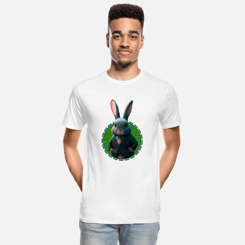 Business bunny in suit business