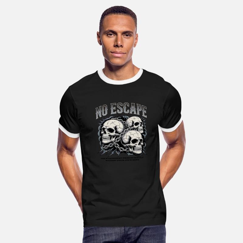 Chained Mind – Skull Streetwear Tee