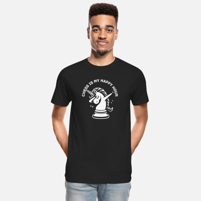 Chess is my happy hour unicorn knight dab