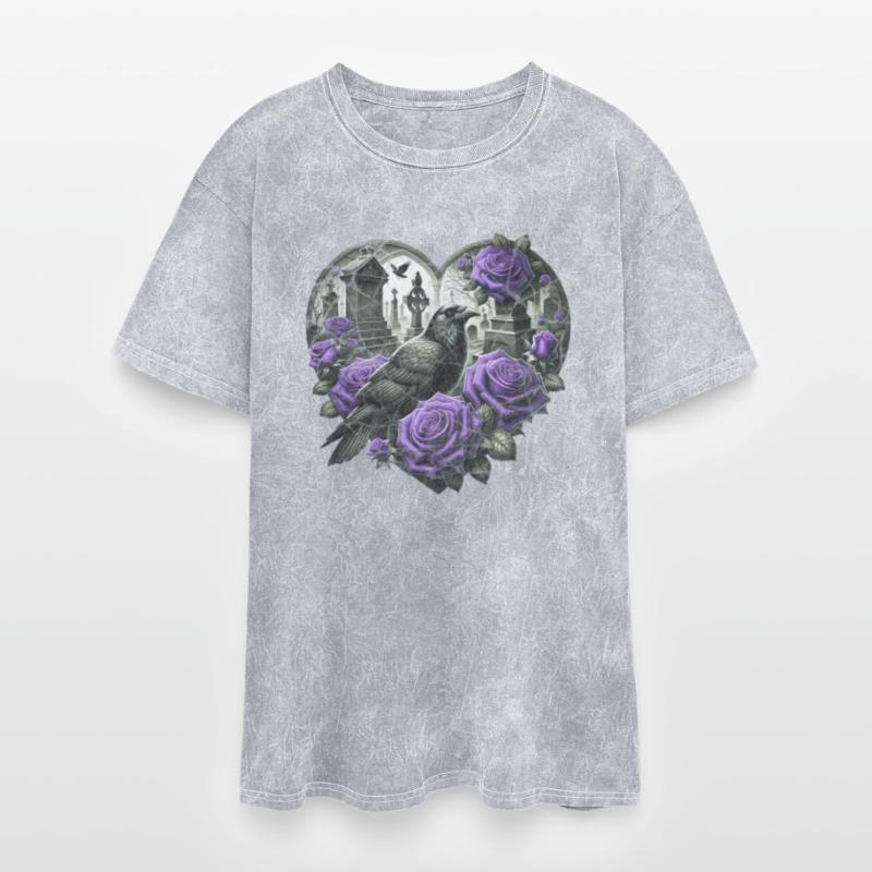 Crow Purple Roses