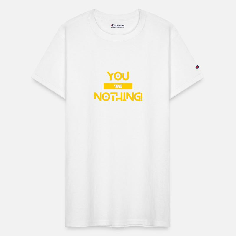 Dark Humor Accountant Shirt – You’re Nothing Quote