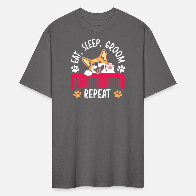 Eat Sleep Groom Repeat Pet Grooming Dog Groomer