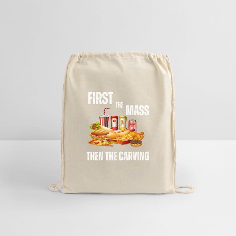 First the mass then the carving