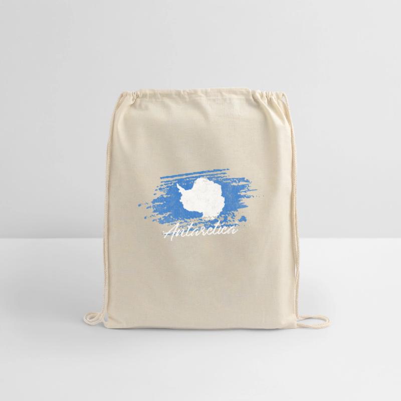 Flag of Antarctica Paint Brush