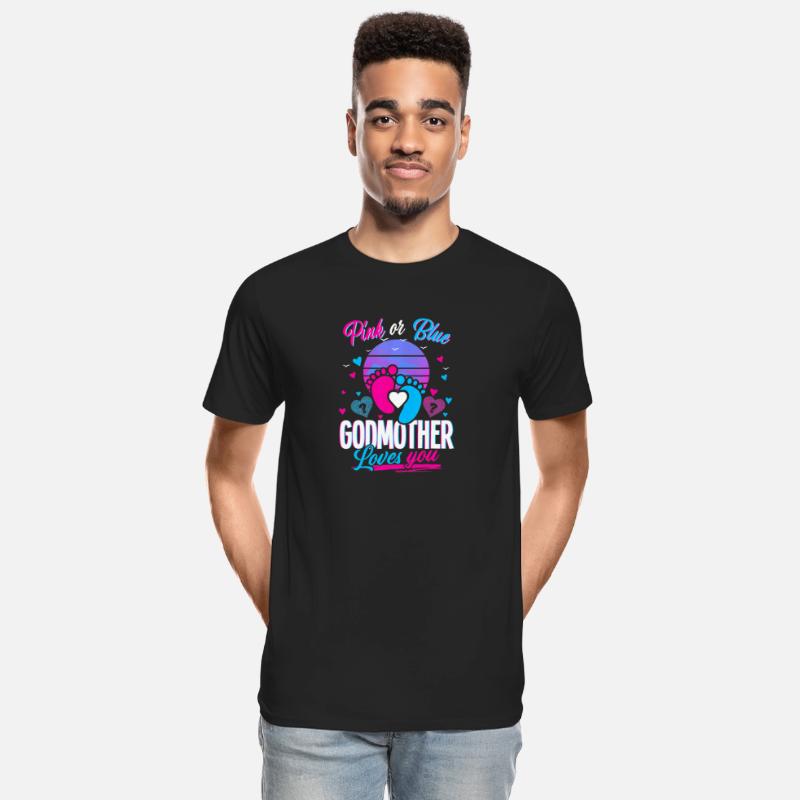 Pink Or Blue Godmother Loves You Mothers And Fathe