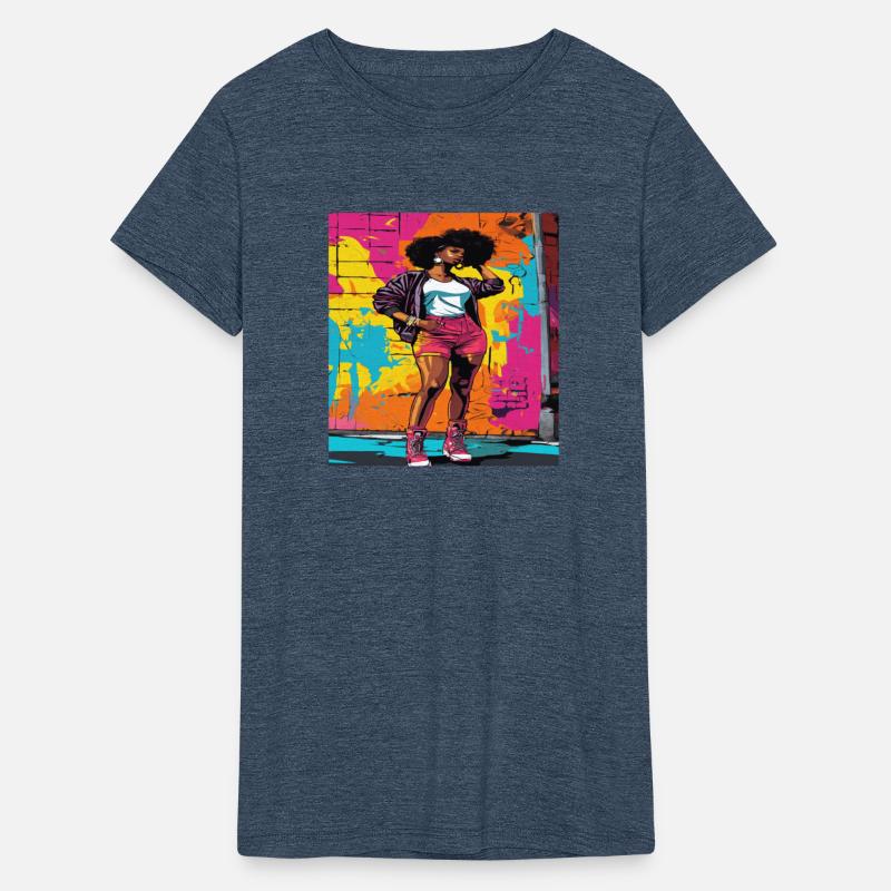 "Pop Art Street Style Woman T-Shirt"