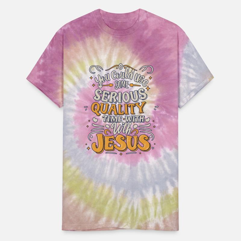 Quality Time With Jesus - Christianity Design