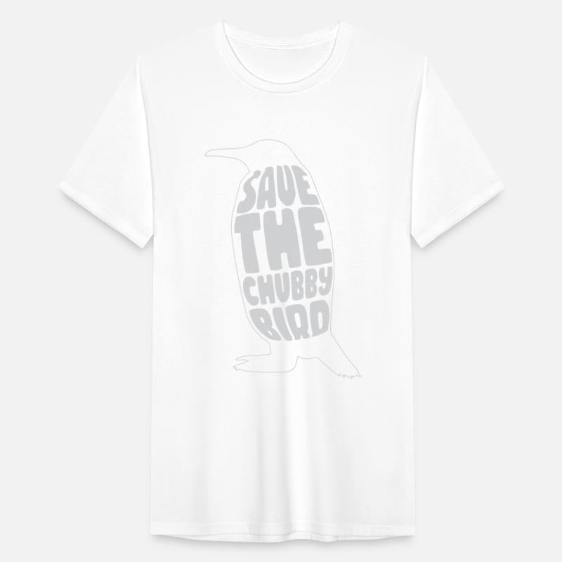 Save The Chubby Bird - Vintage Penguin