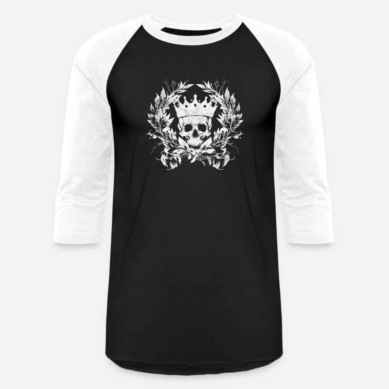 Skull with Crown Halloween Metal Tattoo Skull