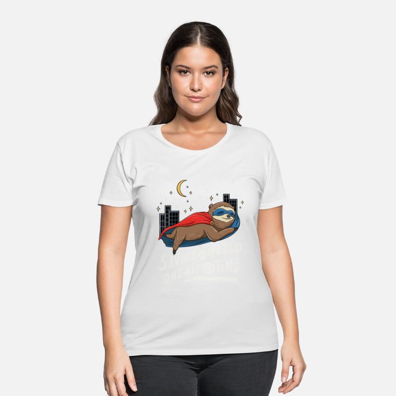 Sloth Superhero Design for Sleeping