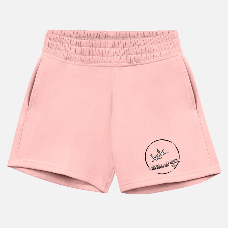 The lake district and geese