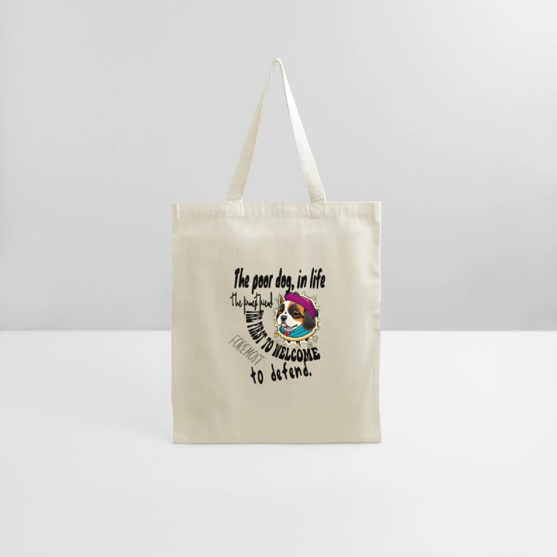 The poor dog, in life the firmest friend. The firs