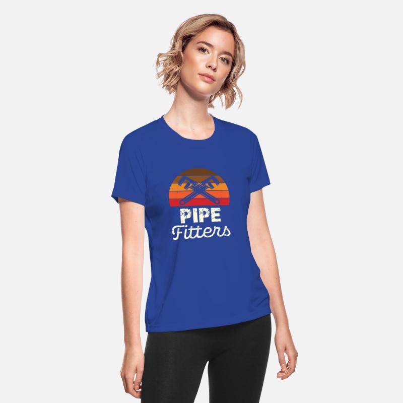 Vintage Pipe Fitters Wrench Sunset Graphic Tee