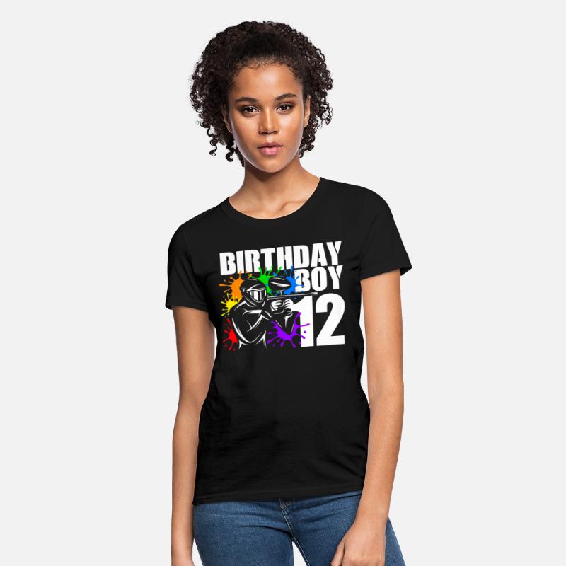 12 Paintball Party 12Th For