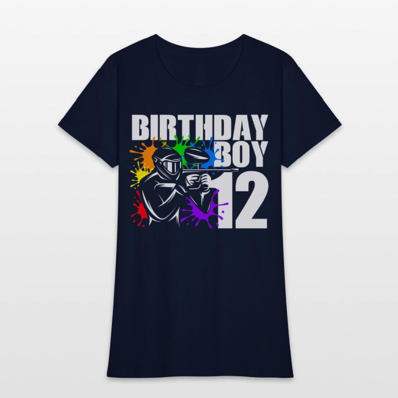 12 Paintball Party 12Th For