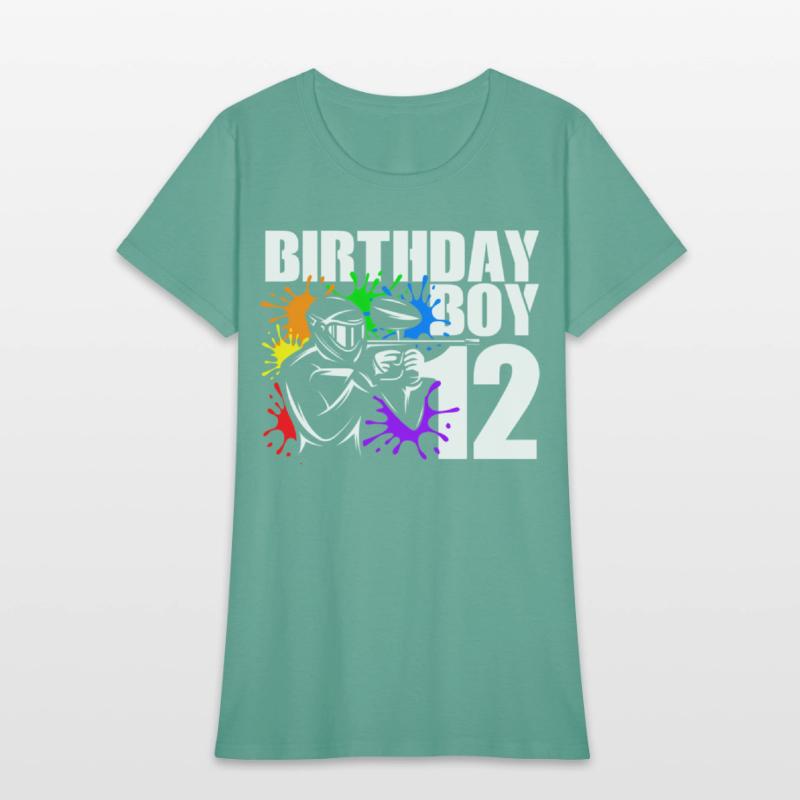 12 Paintball Party 12Th For