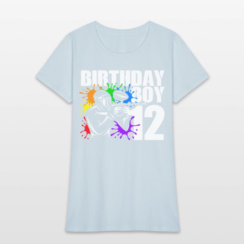 12 Paintball Party 12Th For