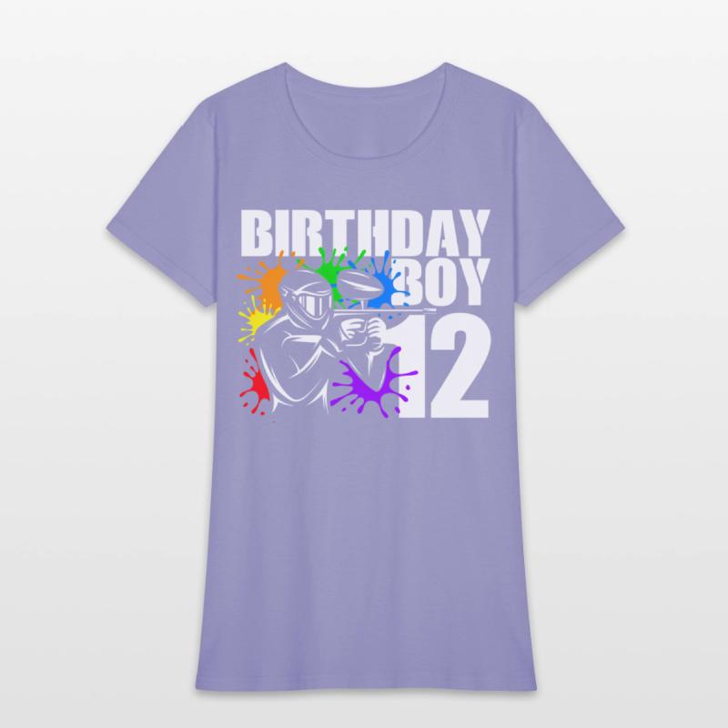 12 Paintball Party 12Th For