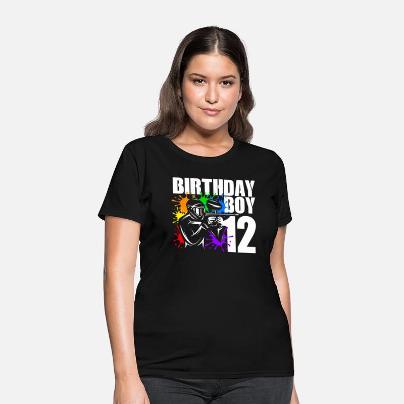 12 Paintball Party 12Th For