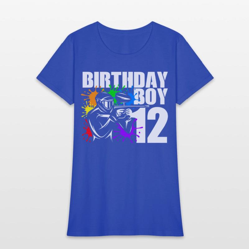 12 Paintball Party 12Th For