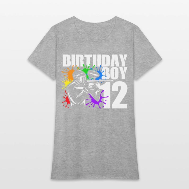 12 Paintball Party 12Th For