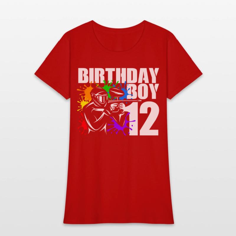 12 Paintball Party 12Th For