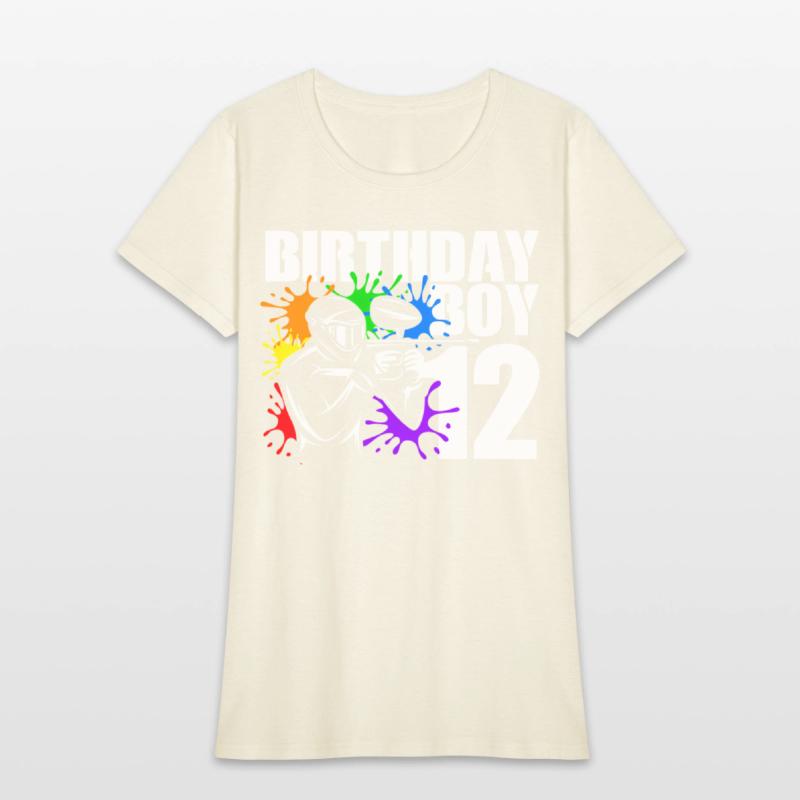 12 Paintball Party 12Th For