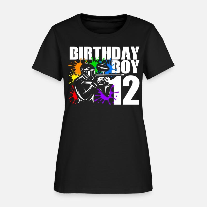 12 Paintball Party 12Th For