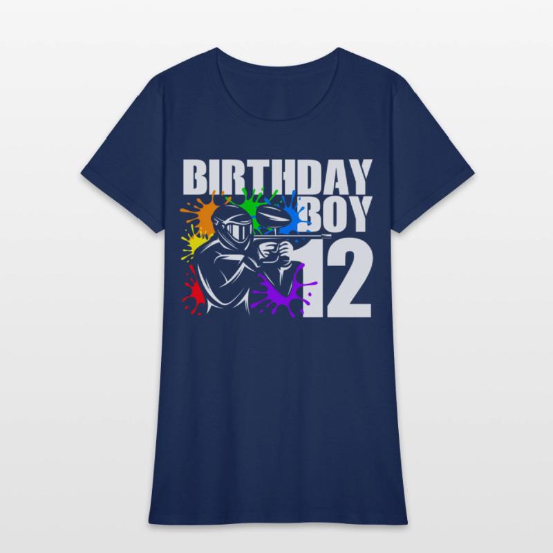 12 Paintball Party 12Th For