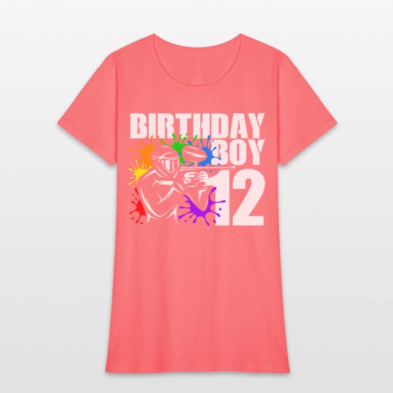 12 Paintball Party 12Th For