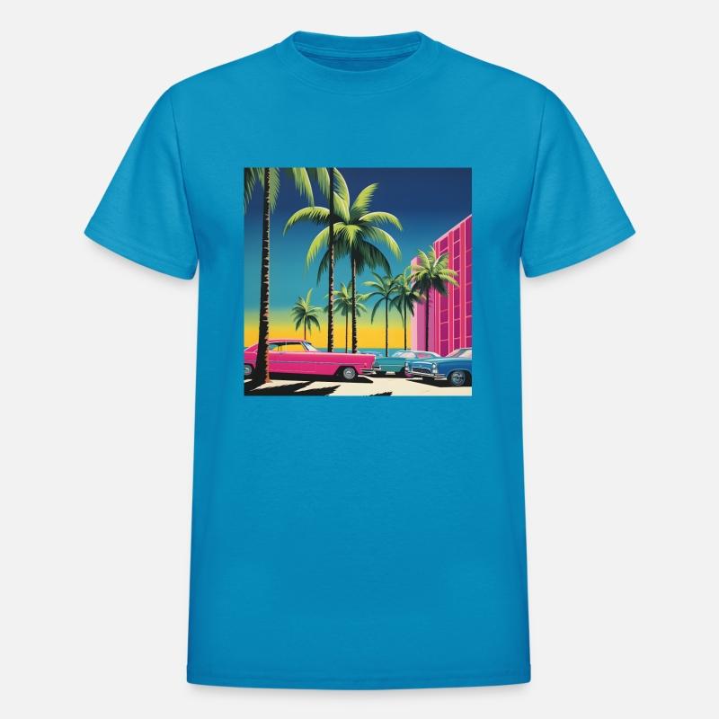 1980s Miami Beach Retro Hiroshi Nagai