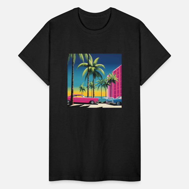 1980s Miami Beach Retro Hiroshi Nagai