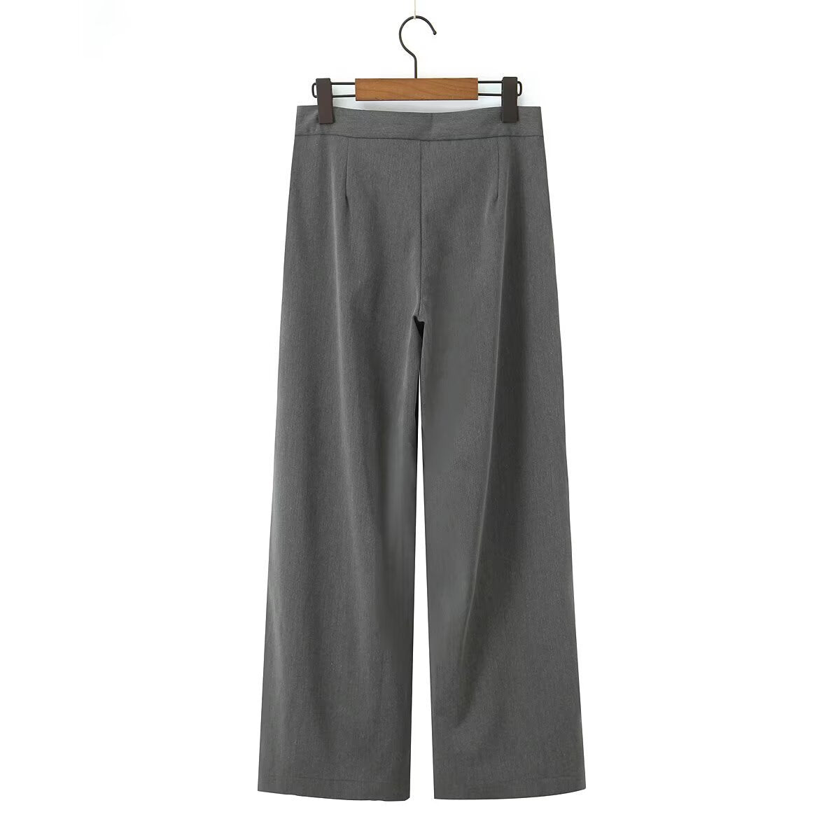 Minimalist style versatile casual low waist wide leg pants