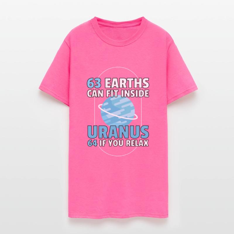 63 Earth Can Fit Uranus Planet Space