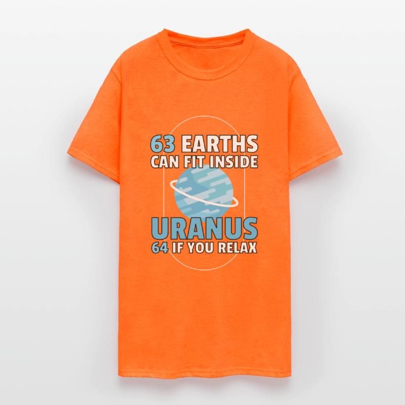 63 Earth Can Fit Uranus Planet Space