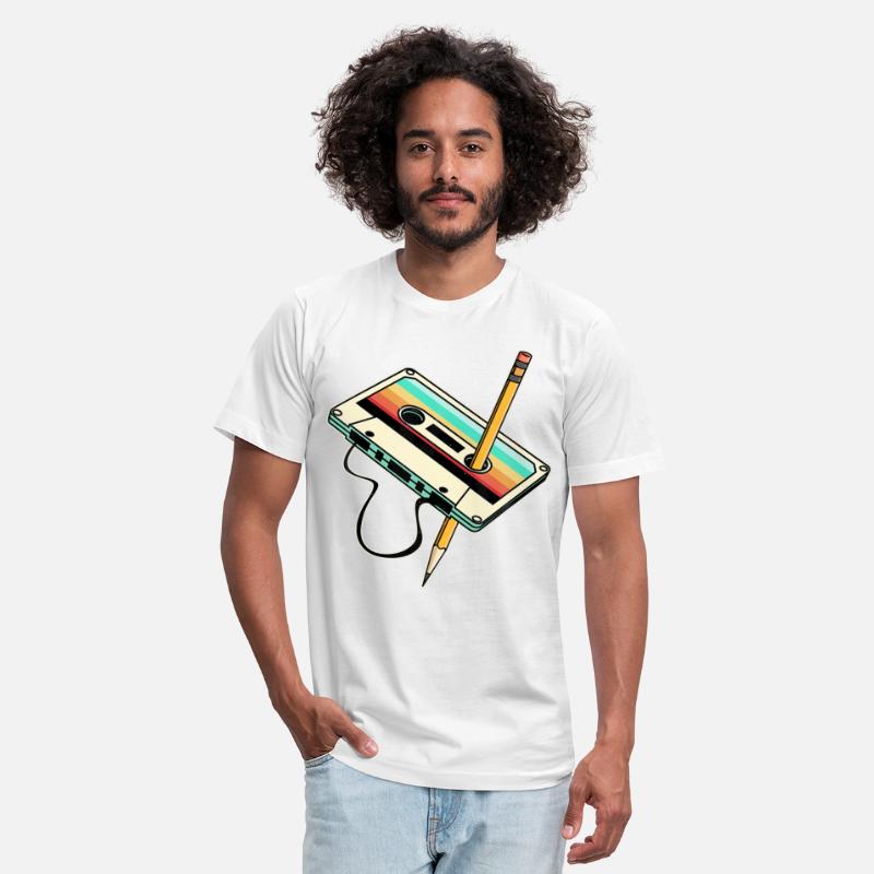 80s 90s Retro Party Costume Cassette Tape