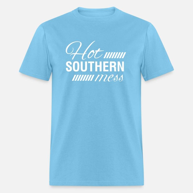 A hot Southern mess funny humor shirt