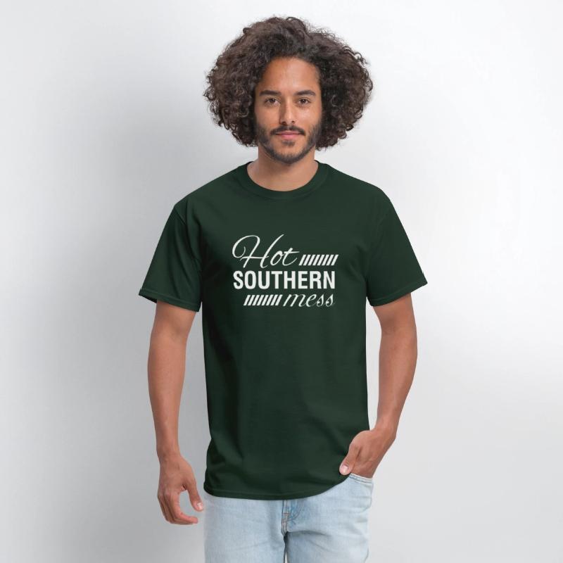 A hot Southern mess funny humor shirt