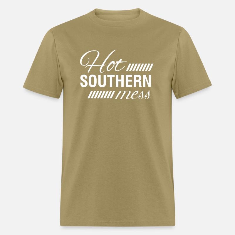 A hot Southern mess funny humor shirt