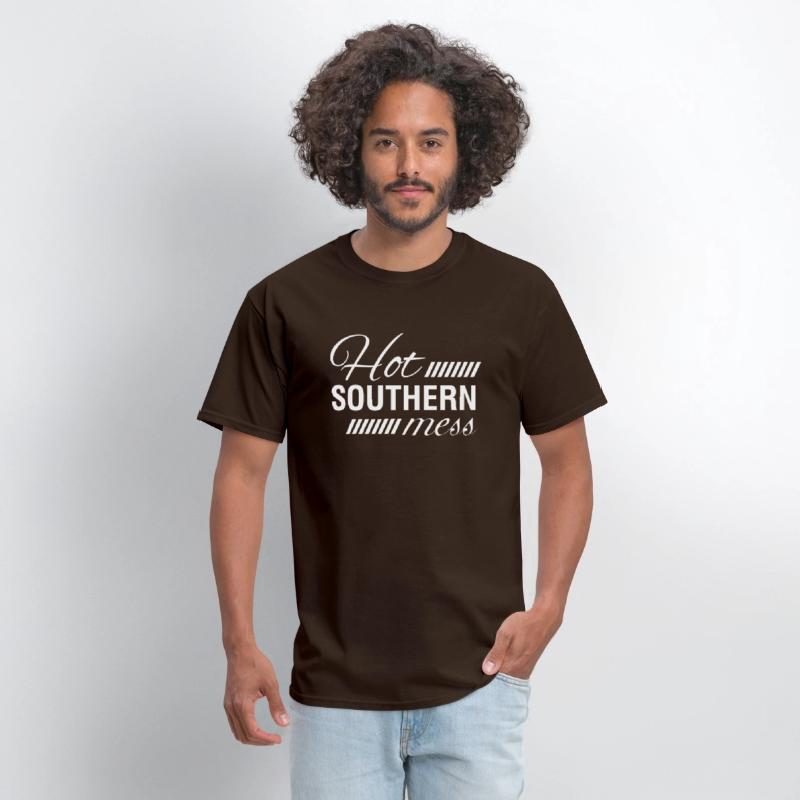 A hot Southern mess funny humor shirt