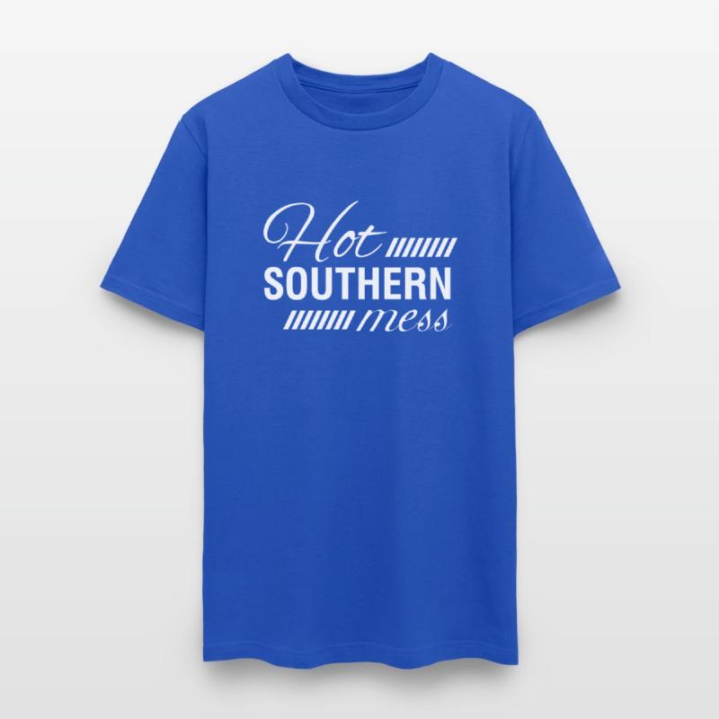 A hot Southern mess funny humor shirt