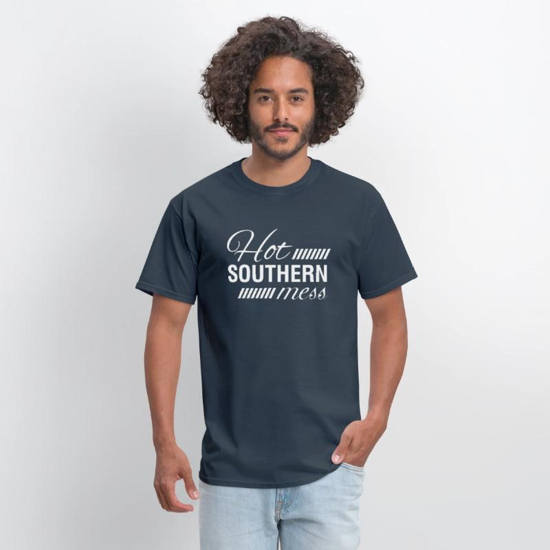 A hot Southern mess funny humor shirt