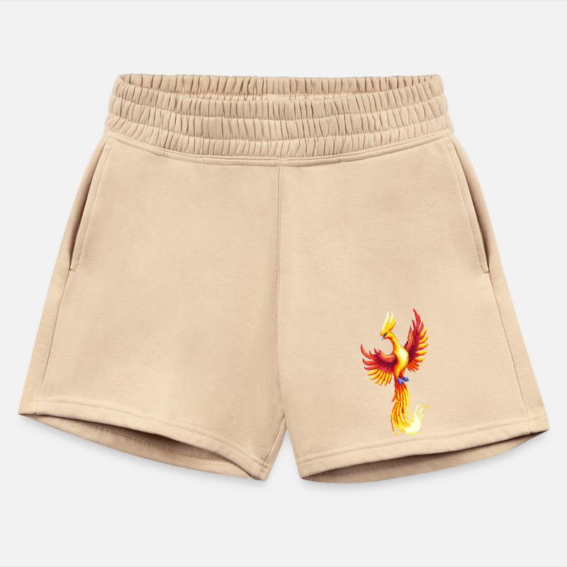 A pixel art of a Phoenix