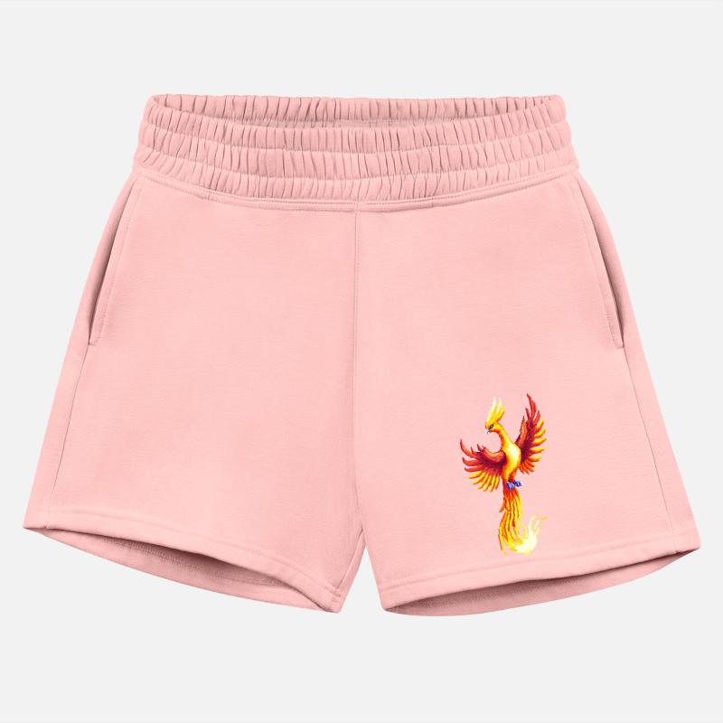 A pixel art of a Phoenix