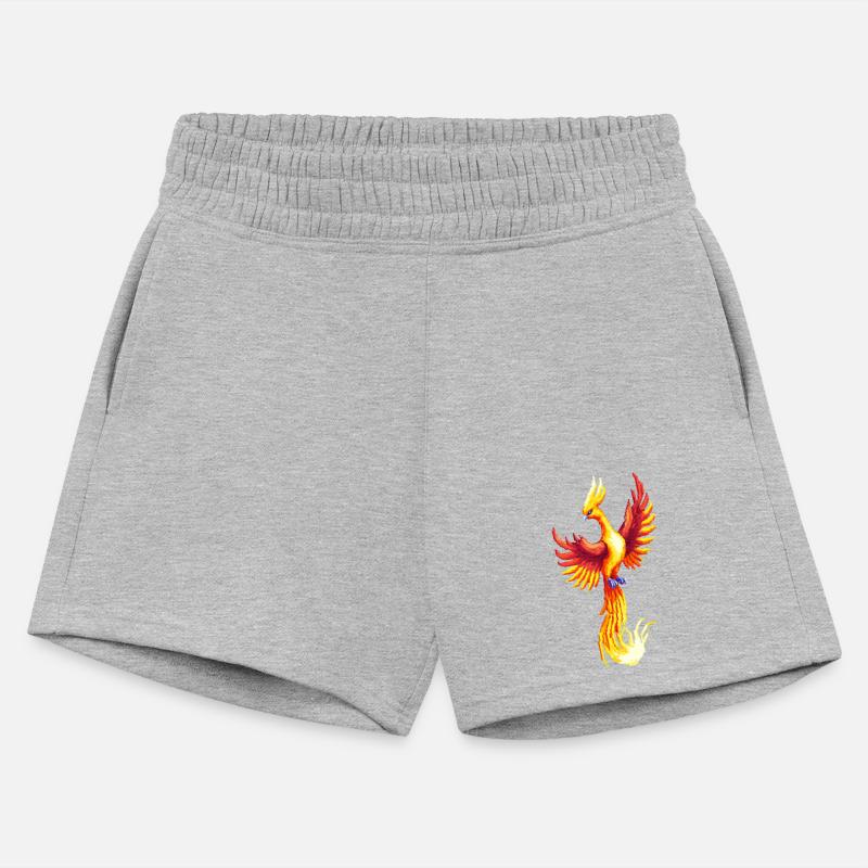 A pixel art of a Phoenix