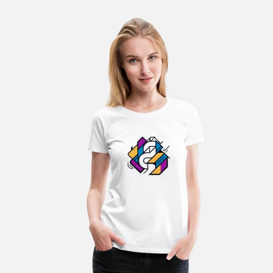 Abstract Motion – Color Pop Street Tee